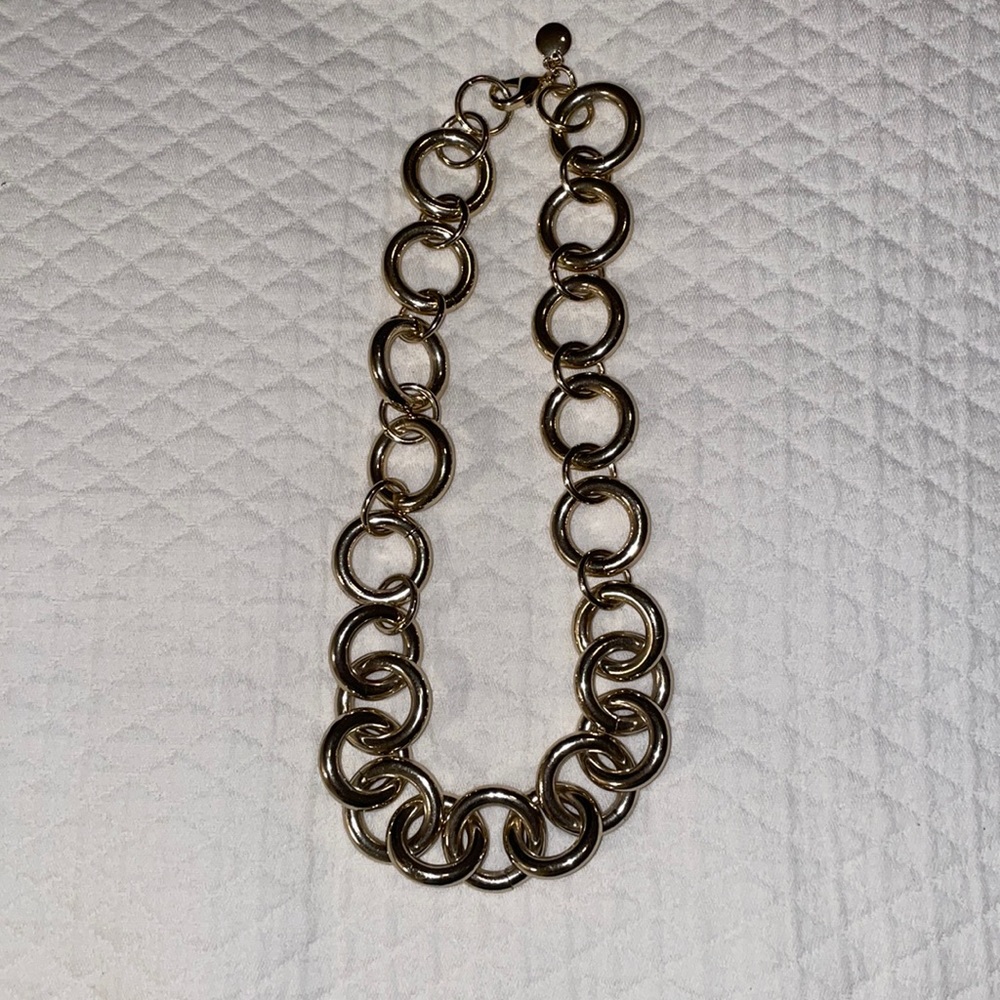 Pale Gold J Crew necklace